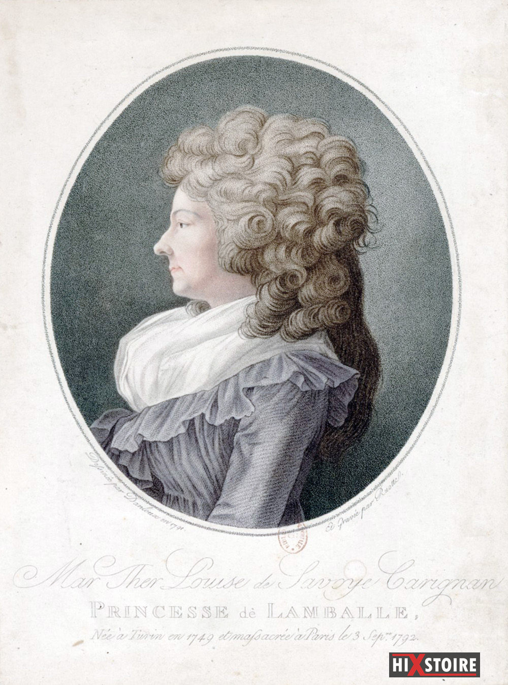 3 septembre 1792 : Le pubis de la princesse de Lamballe sert de ...